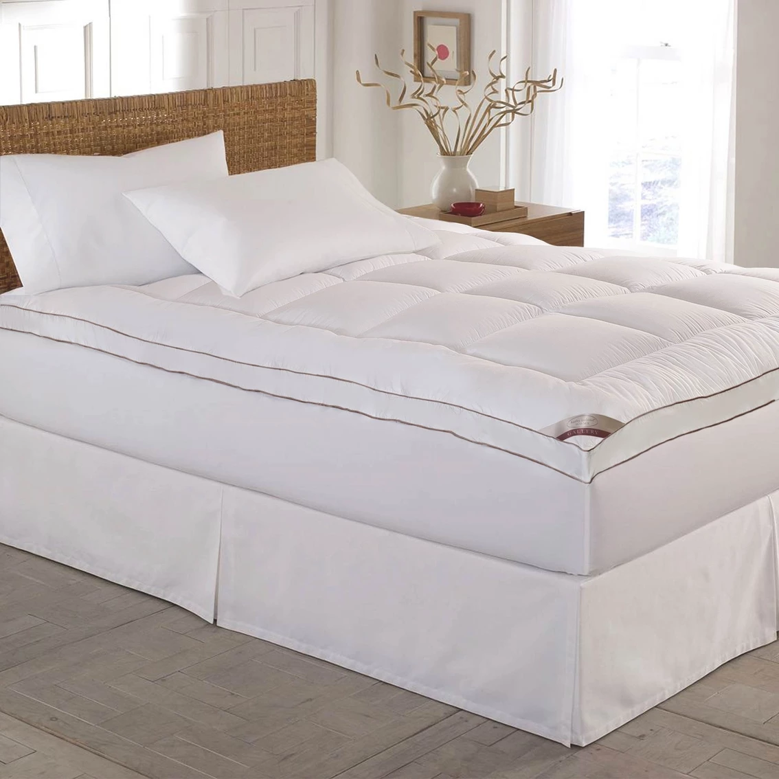 Budget ???? Blue Ridge Home Fashions Blue Ridge 233 Thread Count Cotton Top Fiber Mattress Pad ???? 3 Budget ???? Blue Ridge Home Fashions Blue Ridge 233 Thread Count Cotton Top Fiber Mattress Pad ????