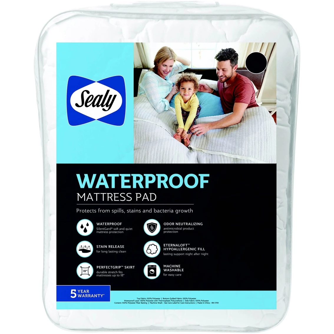 Flash Sale ???? Sealy Waterproof+ Mattress Pad ???? 3 Flash Sale ???? Sealy Waterproof+ Mattress Pad ????