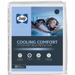 New ???? Sealy Cool Comfort Mattress Protector ????