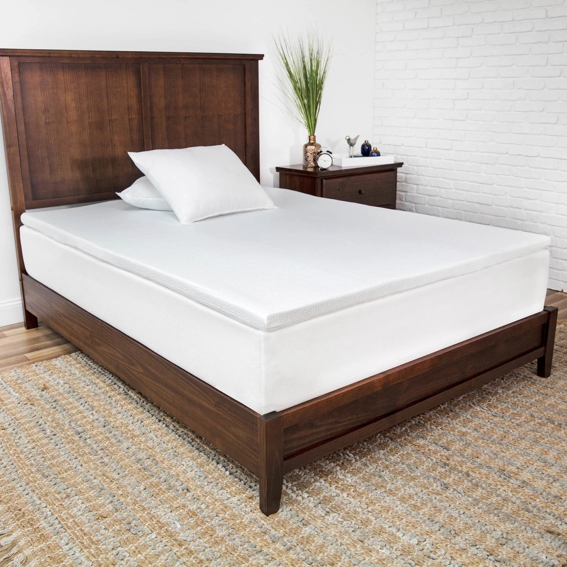 New ⭐ SensorPEDIC 2 In. Prime Gel Infused Memory Foam Mattress Topper ???? 3 New ⭐ SensorPEDIC 2 In. Prime Gel Infused Memory Foam Mattress Topper ????