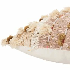 Cheap ✨ Rizzy Home Stripe Blush Polyester Filled Pillow 20 In. X 20 In. ???? -Bargoose shop unnamed file 21