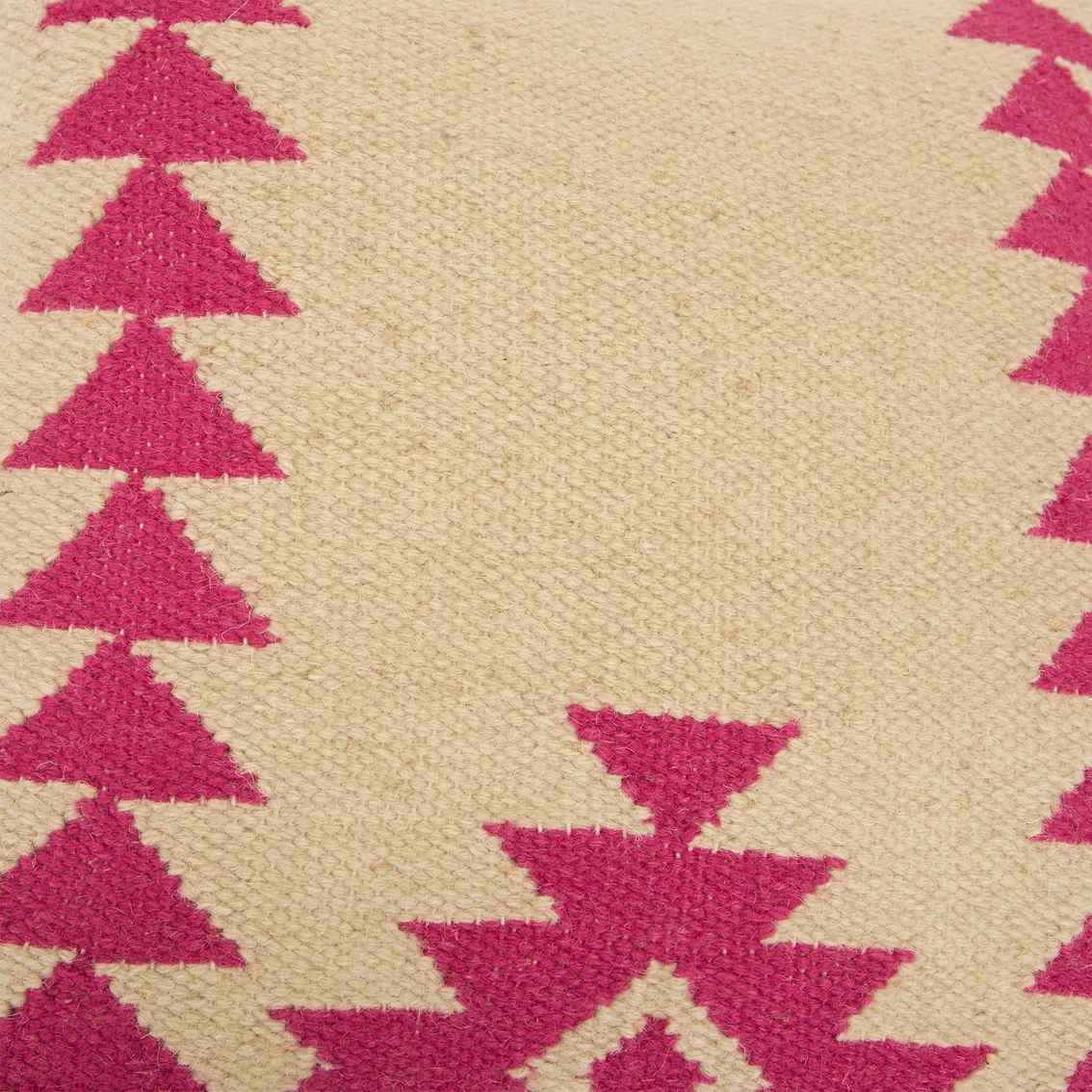 Top 10 ???? Rizzy Home Motif Hot Pink Polyester Filled Pillow 18 In. X 18 In. ???? 6 Top 10 ???? Rizzy Home Motif Hot Pink Polyester Filled Pillow 18 In. X 18 In. ???? - Image 4