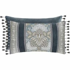 Best reviews of ???? J. Queen New York Crystal Palace French Blue Boudoir Decorative Throw Pillow ????