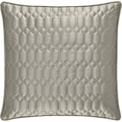 Cheap ❤️ J. Queen New York Satinique Silver 20 In. Square Decorative Throw Pillow ????
