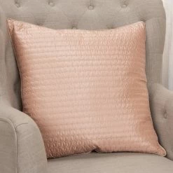 Budget ???? Rizzy Home Solid Blush Square Decorative Throw Pillow ???? -Bargoose shop unnamed file 289