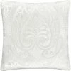 Best Sale ???? J. Queen New York Bianco White 18 In. Square Decorative Throw Pillow ????