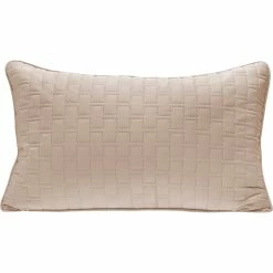 Best Sale ???? BedVoyage Luxury 100% Viscose From Bamboo Quilted Decorative Pillow Ivory ⌛ -Bargoose shop unnamed file 345