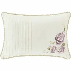 Discount ???? Royal Court Chambord Ivory Boudoir Decorative Throw Pillow ????