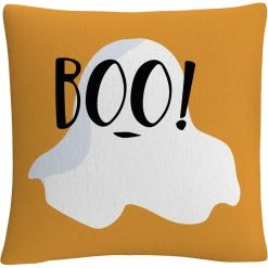 Best reviews of ✔️ Trademark Fine Art White Ghost Boo ???? Halloween Decorative Throw Pillow ????
