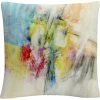 Discount ???? Trademark Fine Art Ramblings Colorful Composition Decorative Throw Pillow ❤️