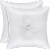 Budget ???? J. Queen New York Astoria Square Decorative Throw Pillow 16 In., White ???? 2 Budget ???? J. Queen New York Astoria Square Decorative Throw Pillow 16 In., White ???? -Bargoose shop unnamed file 370