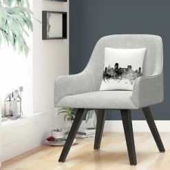 Best Pirce ???? Trademark Fine Art Michael Tompsett Nashville, Tennessee Skyline Decorative Pillow ✨ -Bargoose shop unnamed file 415