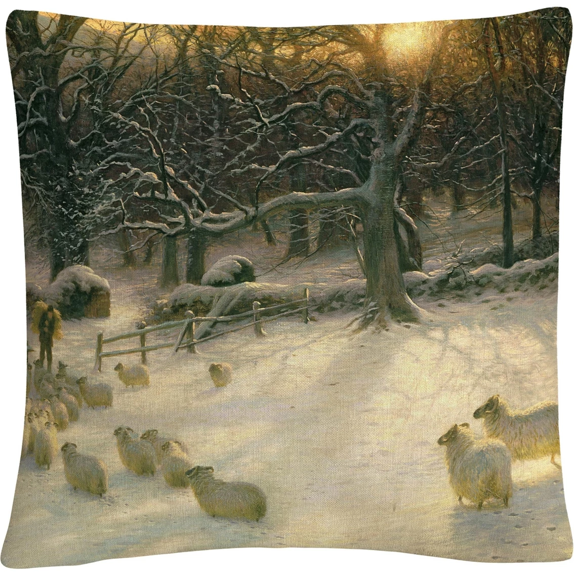 Hot Sale ???? Trademark Fine Art The Shortening Winters Day Decorative Throw Pillow ✔️ 3 Hot Sale ???? Trademark Fine Art The Shortening Winters Day Decorative Throw Pillow ✔️
