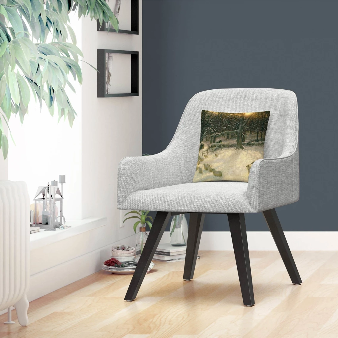 Hot Sale ???? Trademark Fine Art The Shortening Winters Day Decorative Throw Pillow ✔️ 6 Hot Sale ???? Trademark Fine Art The Shortening Winters Day Decorative Throw Pillow ✔️ - Image 4