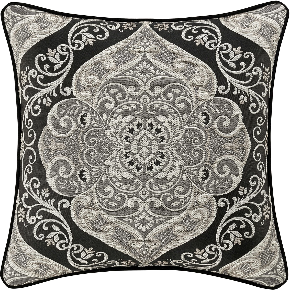 Best deal ???? J. Queen New York Vera Black 20 In. Square Decorative Throw Pillow ❤️ 3 Best deal ???? J. Queen New York Vera Black 20 In. Square Decorative Throw Pillow ❤️
