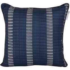 New ???? Haven By Nemcor Poly Canvas Cushions, Dark Blue ????