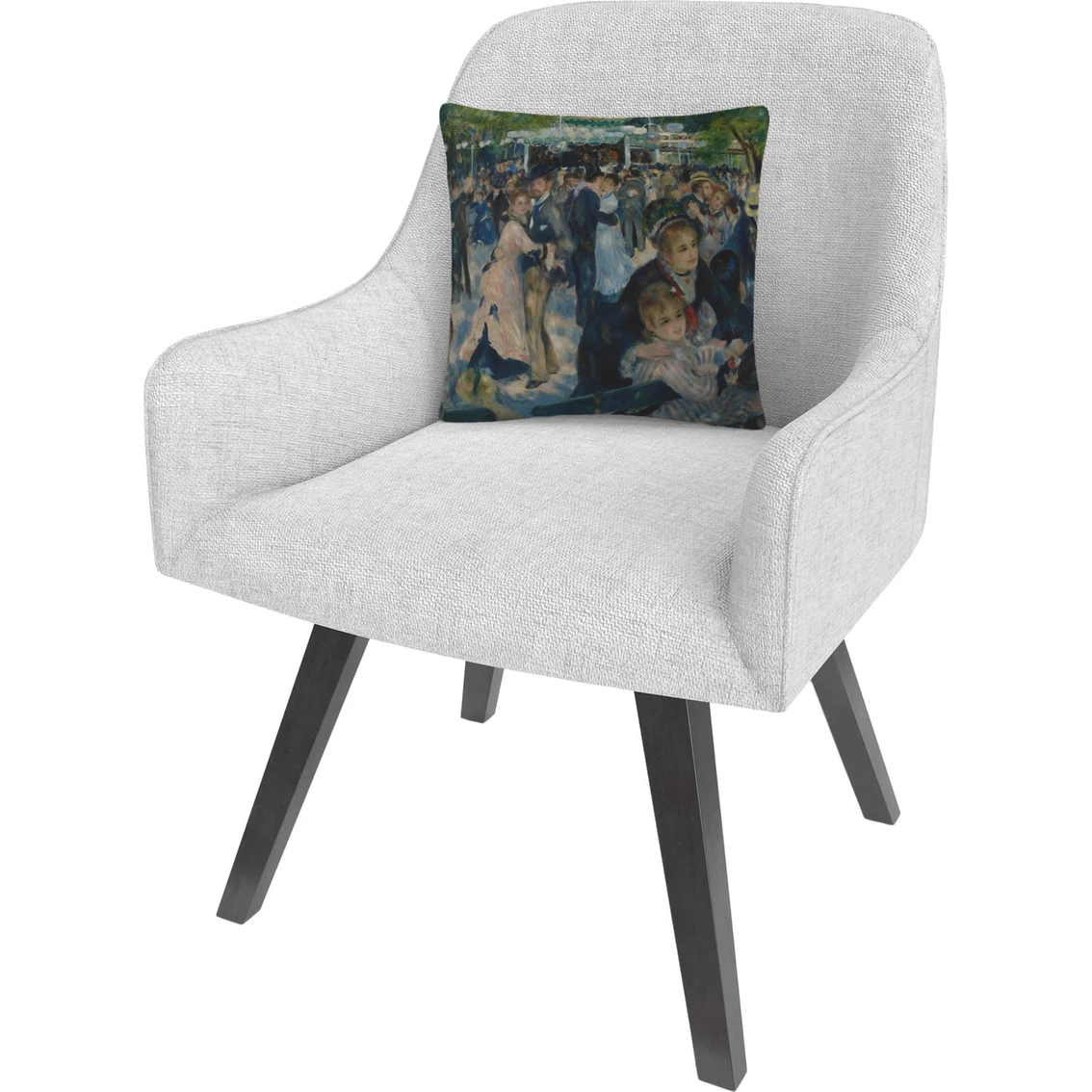 Cheap ???? Trademark Fine Art Pierre Renoir Le Moulin De La Galette Decorative Throw Pillow ✨ 4 Cheap ???? Trademark Fine Art Pierre Renoir Le Moulin De La Galette Decorative Throw Pillow ✨ - Image 2