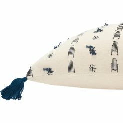 Cheap ???? Rizzy Home Geometric Dark Blue Polyester Filled Pillow ???? -Bargoose shop unnamed file 463