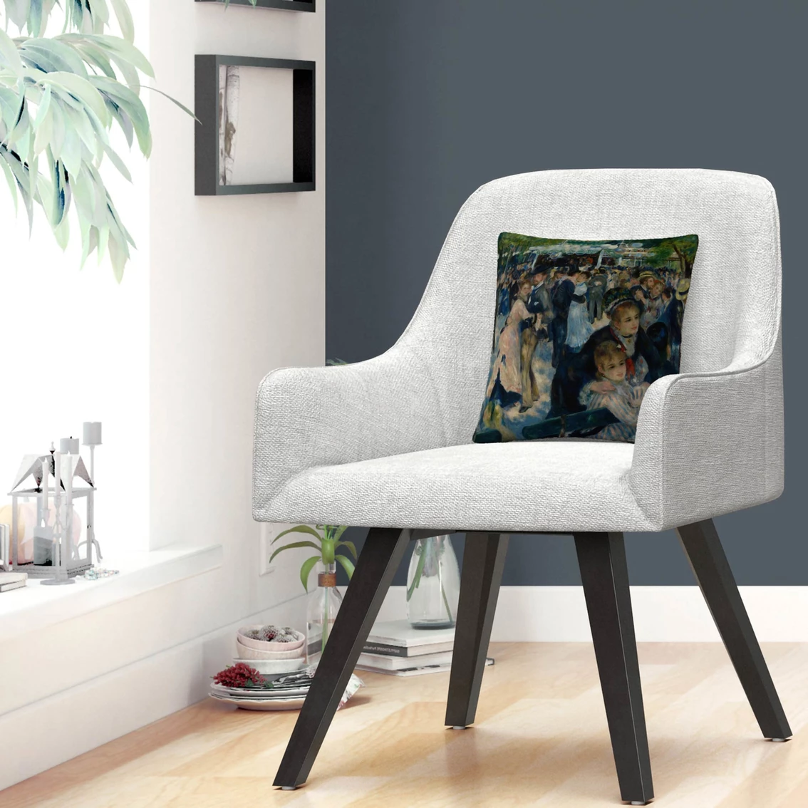 Cheap ???? Trademark Fine Art Pierre Renoir Le Moulin De La Galette Decorative Throw Pillow ✨ 5 Cheap ???? Trademark Fine Art Pierre Renoir Le Moulin De La Galette Decorative Throw Pillow ✨ - Image 3