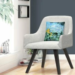 Brand new ???? Trademark Fine Art Trademark Paul Cezanne Mont Saintevictoire And Chateau Noir Decorative Throw Pillow ???? -Bargoose shop unnamed file 488