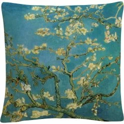 Best reviews of ⭐ Trademark Fine Art Van Gogh Almond Branches In Bloom 1890 Decorative Throw Pillow ✨