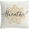 Buy ???? Trademark Fine Art Veronique Charron Namaste II Decorative Throw Pillow ????