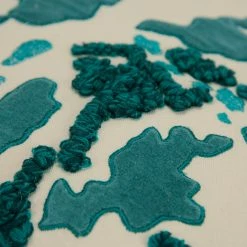 Outlet ???? Rizzy Home Abstract Teal 20 In. X 20 In. Zipper Closure Polyester Filled Pillow ???? -Bargoose shop unnamed file 569