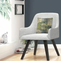 Discount ???? Trademark Fine Art Claude Monet Poplars On The Epte Decorative Throw Pillow ???? -Bargoose shop unnamed file 582