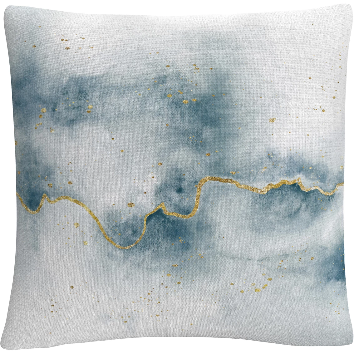 Flash Sale ⌛ Trademark Fine Art Laura Marshall Flow With Gold Decorative Throw Pillow ???? 3 Flash Sale ⌛ Trademark Fine Art Laura Marshall Flow With Gold Decorative Throw Pillow ????