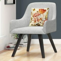 New ❤️ Trademark Fine Art Lisa Audit Poesie Florale III Decorative Throw Pillow ???? -Bargoose shop unnamed file 594