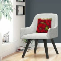 Deals ???? Trademark Fine Art Rio Poppies II Decorative Throw Pillow ???? -Bargoose shop unnamed file 599