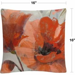 Best Pirce ???? Trademark Fine Art Albena Hristova Popping Decorative Throw Pillow ???? -Bargoose shop unnamed file 603
