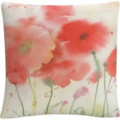 Best Pirce ???? Trademark Fine Art Sheila Golden Coral Fiesta Decorative Throw Pillow ????