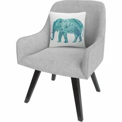 Promo ???? Trademark Fine Art Danhui Nai Boho Teal Elephant II Decorative Throw Pillow ???? 9 Promo ???? Trademark Fine Art Danhui Nai Boho Teal Elephant II Decorative Throw Pillow ???? -Bargoose shop unnamed file 628