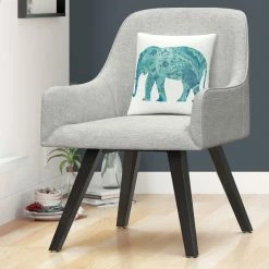 Promo ???? Trademark Fine Art Danhui Nai Boho Teal Elephant II Decorative Throw Pillow ???? 10 Promo ???? Trademark Fine Art Danhui Nai Boho Teal Elephant II Decorative Throw Pillow ???? -Bargoose shop unnamed file 629
