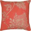 Best Sale ???? Rizzy Home Floral Coral Square Decorative Throw Pillow ???? -Bargoose shop unnamed file 658