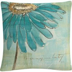 Top 10 ???? Trademark Fine Art Chris Paschke Spa Daisies III Decorative Throw Pillow ????