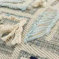 Coupon ???? Rizzy Home Abstract Light Blue Polyester Filled Pillow 20 In. X 20 In. ⭐ -Bargoose shop unnamed file 707