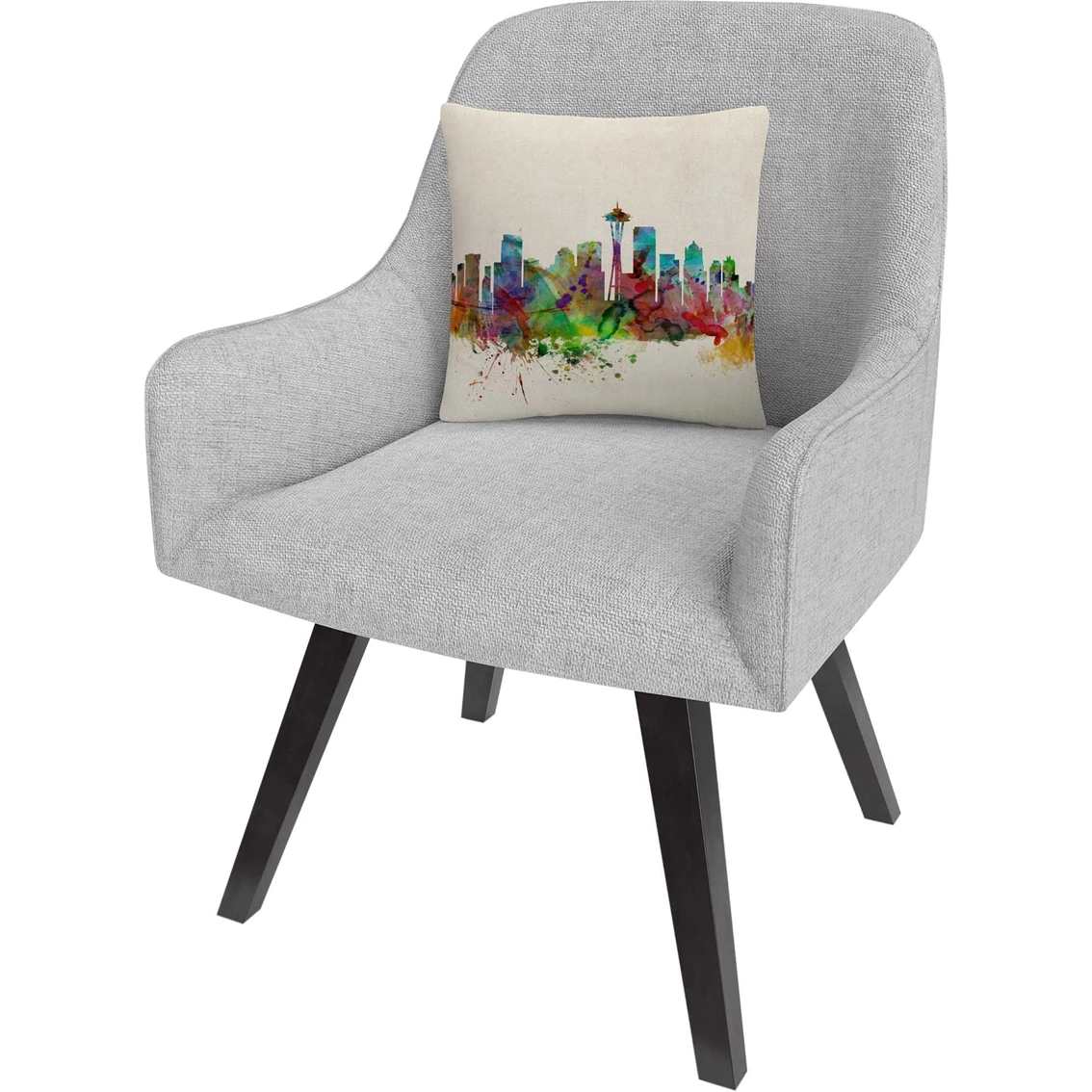 Hot Sale ???? Trademark Fine Art Seattle Washington Decorative Throw Pillow ???? 5 Hot Sale ???? Trademark Fine Art Seattle Washington Decorative Throw Pillow ???? - Image 3