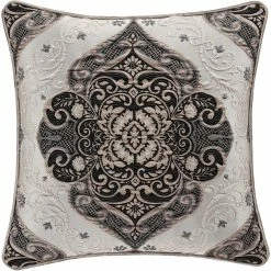 Flash Sale ???? J. Queen New York Vera Silver 20 In. Square Decorative Throw Pillow ????