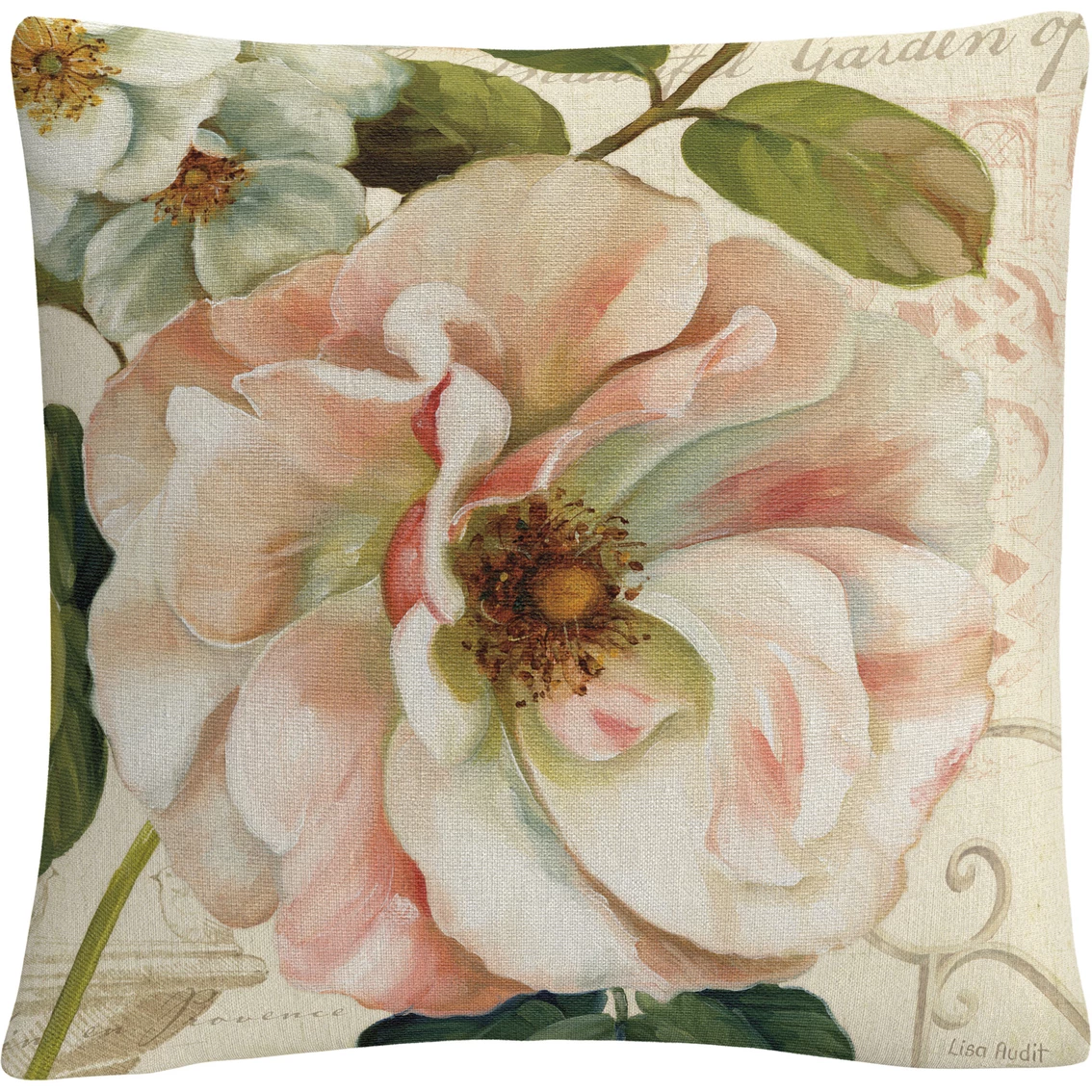 Cheapest ⌛ Trademark Fine Art Lisa Audit Les Jardin II Decorative Throw Pillow ???? 3 Cheapest ⌛ Trademark Fine Art Lisa Audit Les Jardin II Decorative Throw Pillow ????