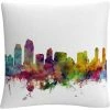 Hot Sale ???? Trademark Fine Art Michael Tompsett San Diego California Skyline Decorative Pillow ???? -Bargoose shop unnamed file 753