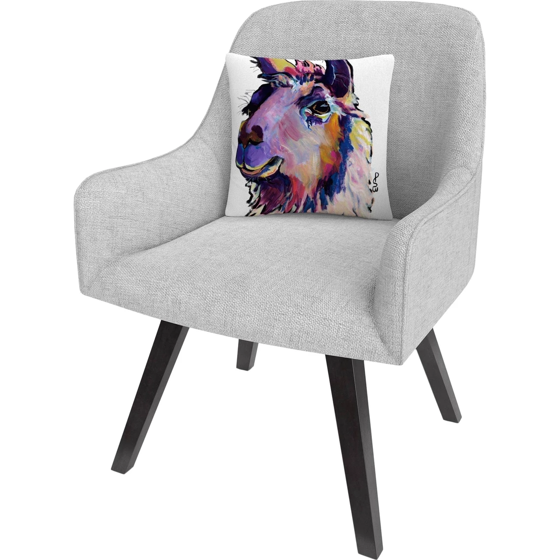 Top 10 ???? Trademark Fine Art Pat Saunders White Fabio Decorative Throw Pillow ⭐ 4 Top 10 ???? Trademark Fine Art Pat Saunders White Fabio Decorative Throw Pillow ⭐ - Image 2