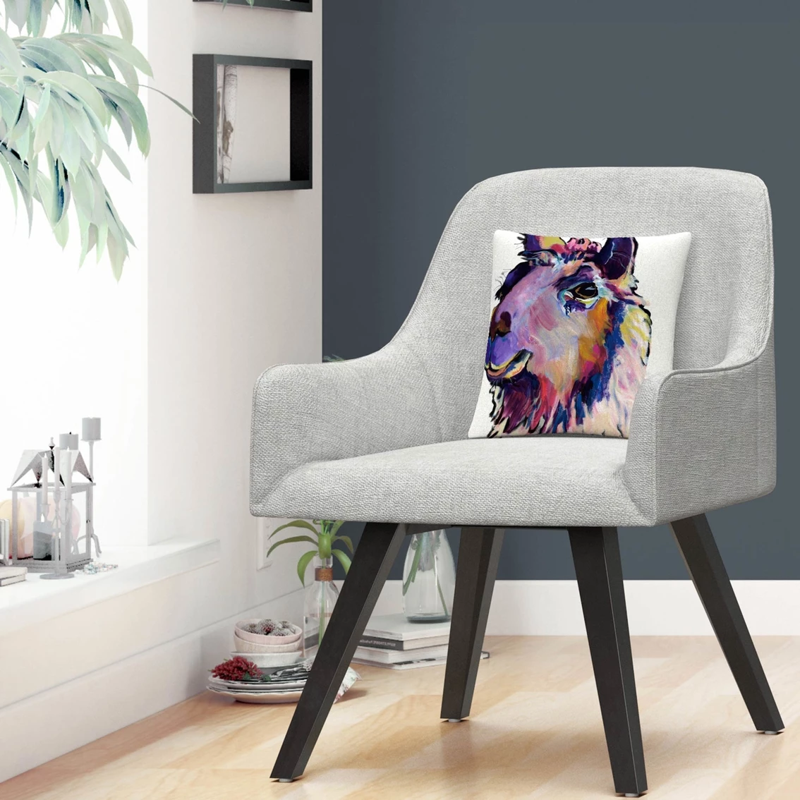 Top 10 ???? Trademark Fine Art Pat Saunders White Fabio Decorative Throw Pillow ⭐ 5 Top 10 ???? Trademark Fine Art Pat Saunders White Fabio Decorative Throw Pillow ⭐ - Image 3