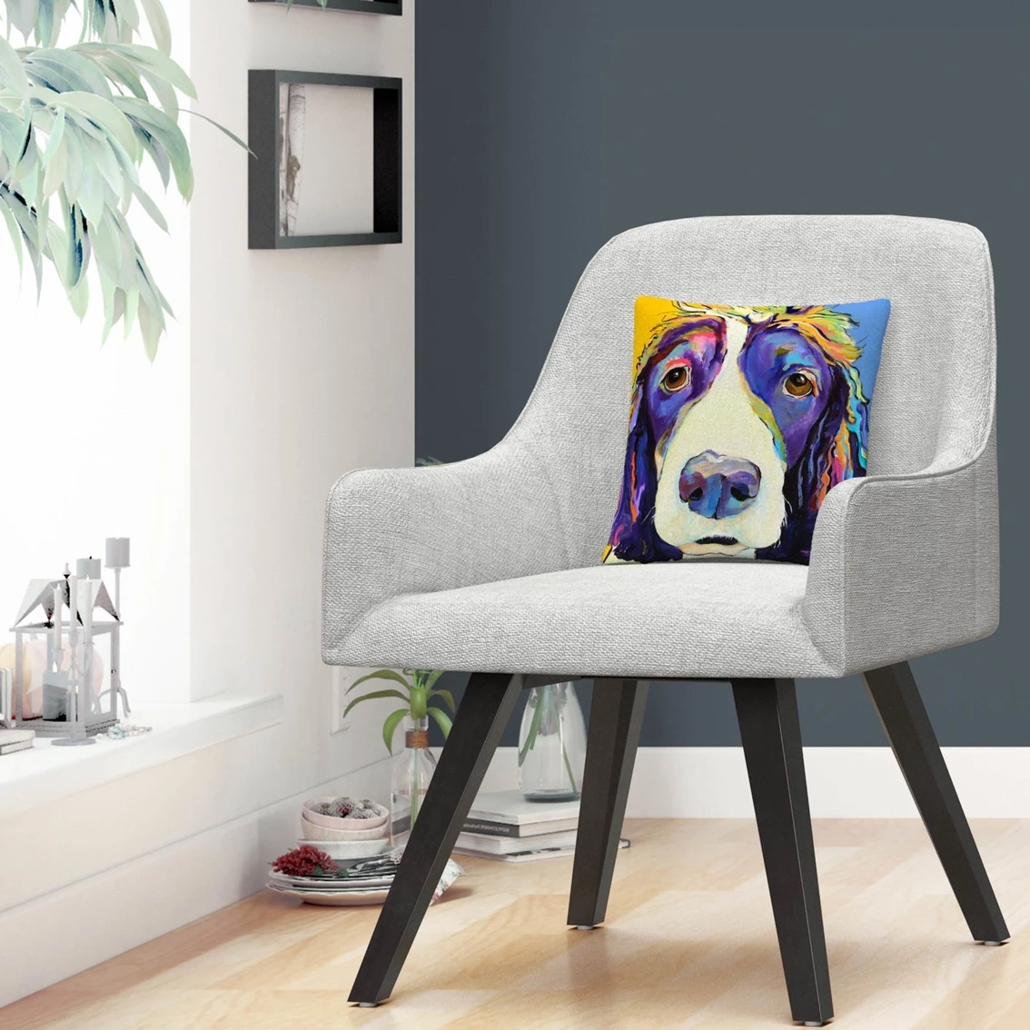 Wholesale ???? Trademark Fine Art Pat Saunders White Sadie Decorative Throw Pillow ✨ 5 Wholesale ???? Trademark Fine Art Pat Saunders White Sadie Decorative Throw Pillow ✨ - Image 3