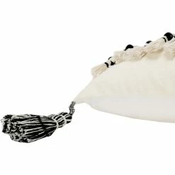 Outlet ✨ Rizzy Home Medallion White Polyester Filled Pillow 14 In. X 26 In. ???? -Bargoose shop unnamed file 782