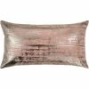 New ???? Rizzy Home Brushstroke Silver 14 X 26 In. Pillow ????