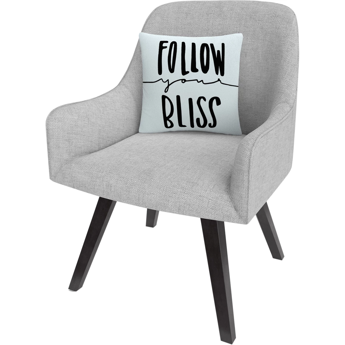 Cheap ???? Trademark Fine Art Typographic Follow Your Bliss Decorative Throw Pillow ???? 5 Cheap ???? Trademark Fine Art Typographic Follow Your Bliss Decorative Throw Pillow ???? - Image 3