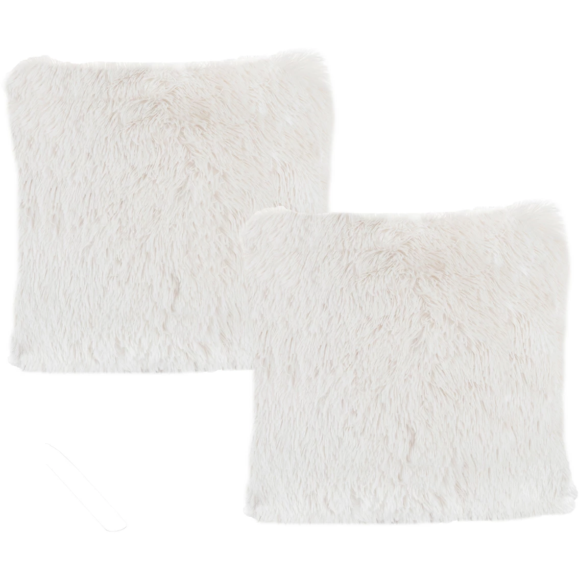 New ???? Hastings Home 2 Pc. Faux Fur Shag Pillows Set β 3 New ???? Hastings Home 2 Pc. Faux Fur Shag Pillows Set β