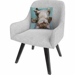 Budget ✨ Trademark Fine Art Pat Saunders White Little Napper Decorative Throw Pillow ???? -Bargoose shop unnamed file 848